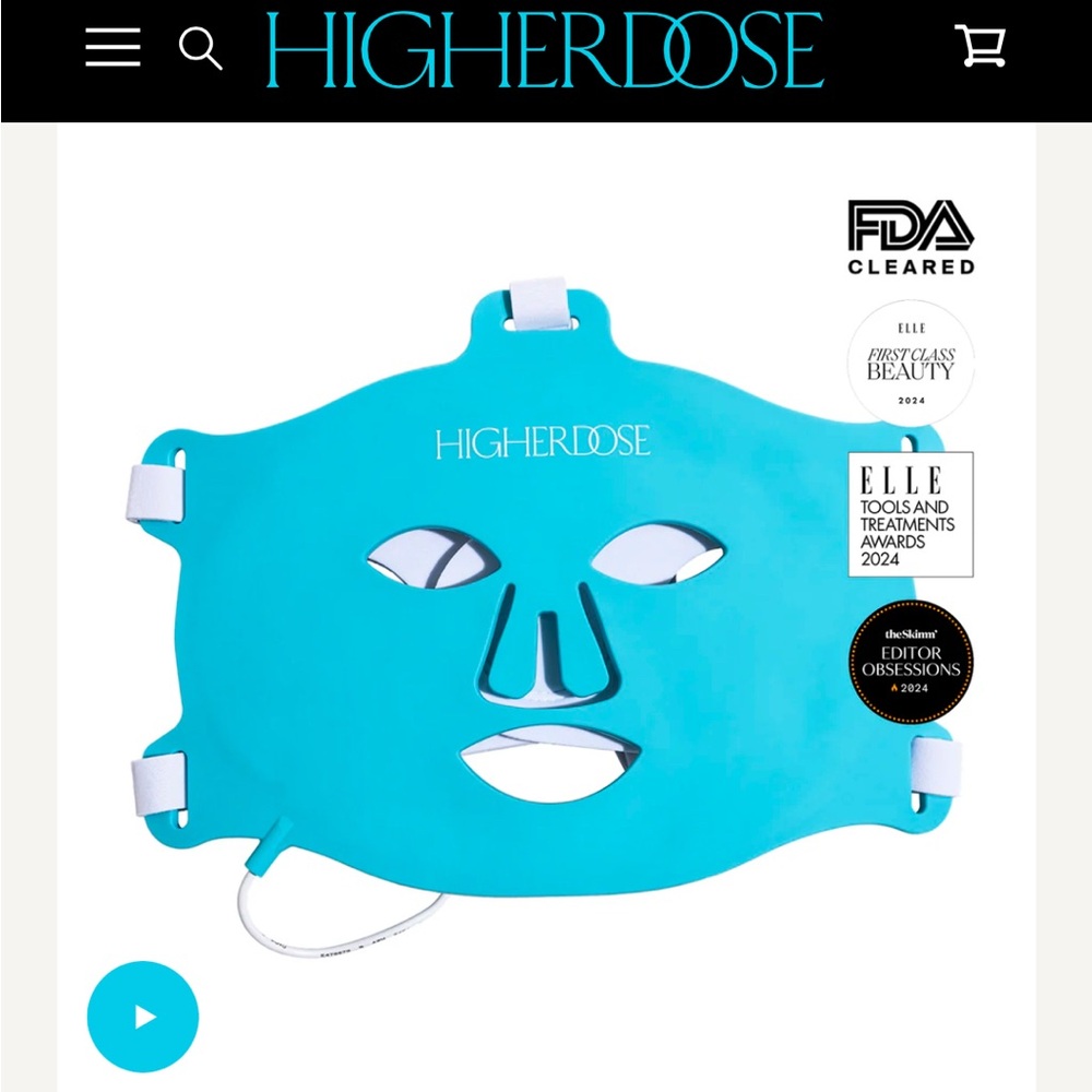 Higher Dose Red Light Mask